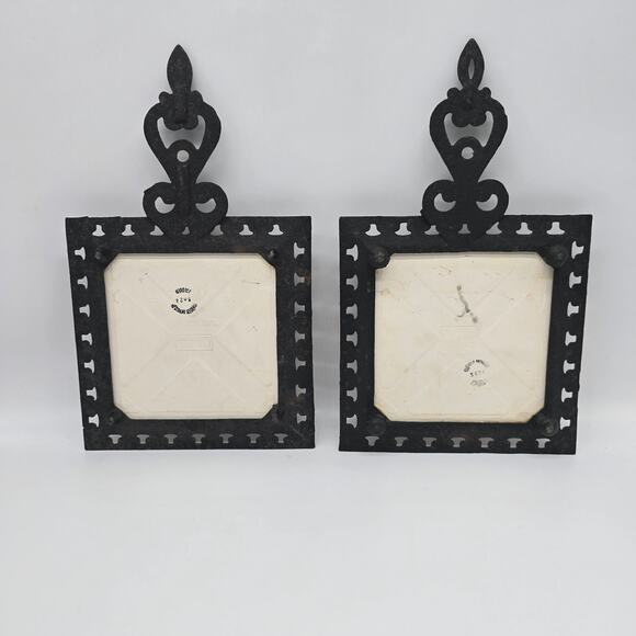 Vintage Holt Howard Cast Iron Ceramic Lobster Trivet Japan Fujimiyaki Set of Two - Picture 2 of 7